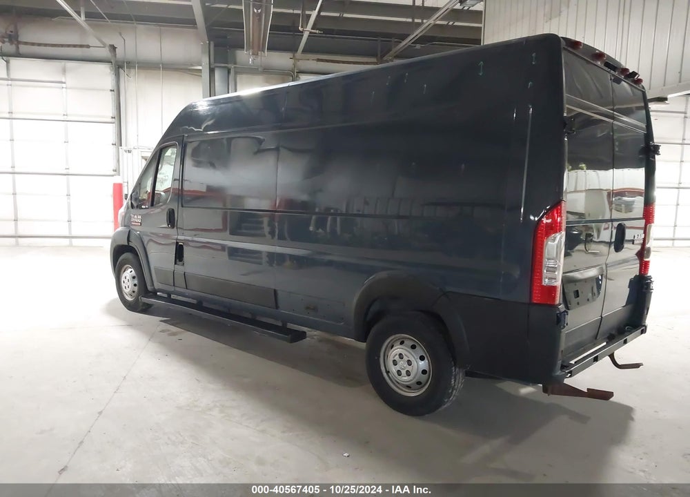 2019 RAM PROMASTER 2500 HIGH ROOF 159 WB VIN: 3C6TRVDG8KE520780