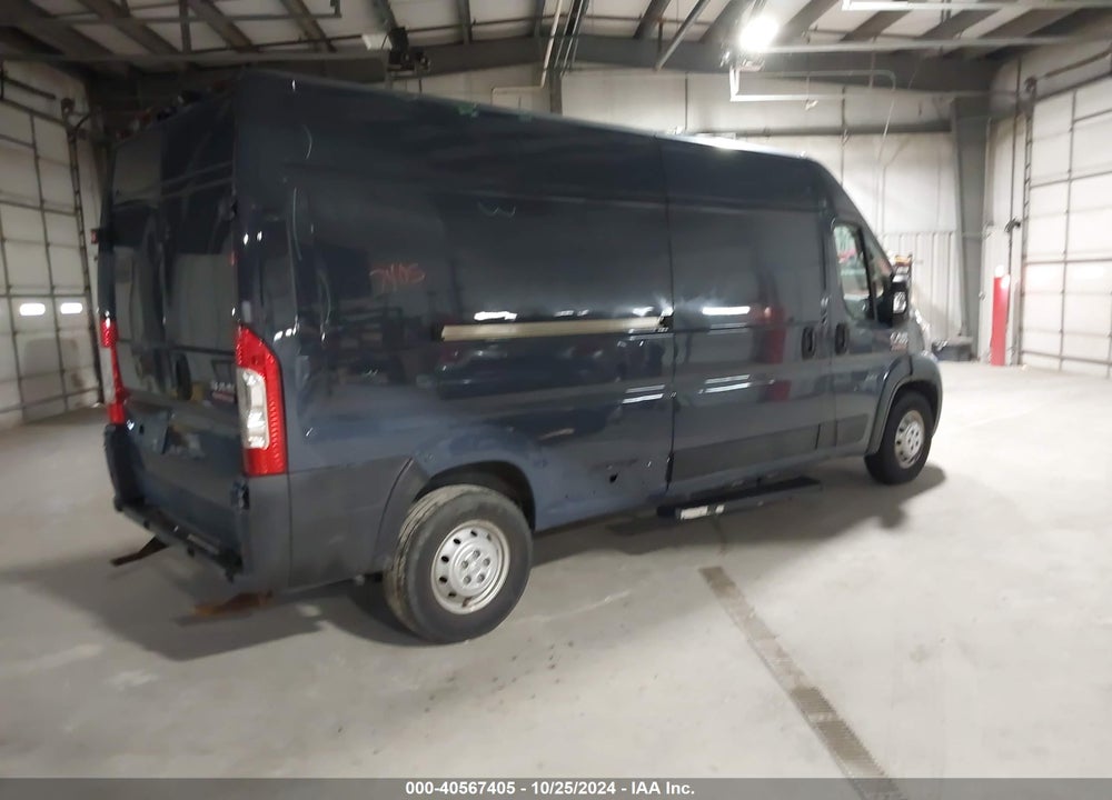 2019 RAM PROMASTER 2500 HIGH ROOF 159 WB VIN: 3C6TRVDG8KE520780