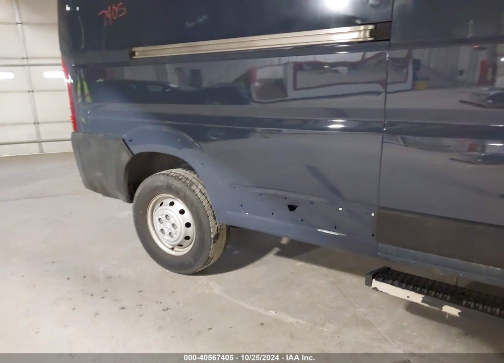 2019 RAM PROMASTER 2500 HIGH ROOF 159 WB VIN: 3C6TRVDG8KE520780