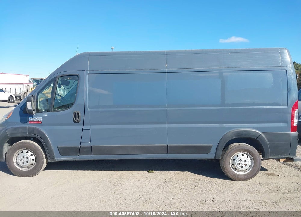 2019 RAM PROMASTER 2500 HIGH ROOF 159 WB VIN: 3C6TRVDG4KE516998