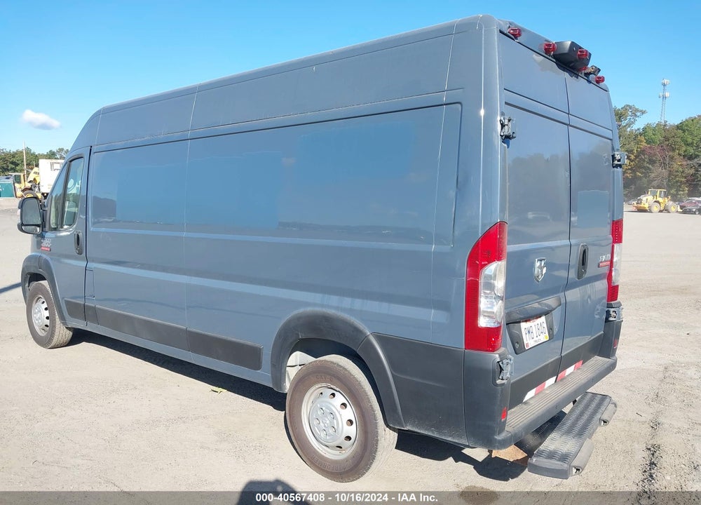 2019 RAM PROMASTER 2500 HIGH ROOF 159 WB VIN: 3C6TRVDG4KE516998