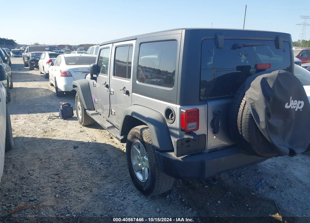 2014 JEEP WRANGLER UNLIMITED SPORT VIN: 1C4HJWDG6EL264033