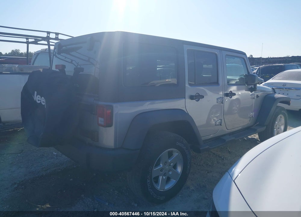 2014 JEEP WRANGLER UNLIMITED SPORT VIN: 1C4HJWDG6EL264033