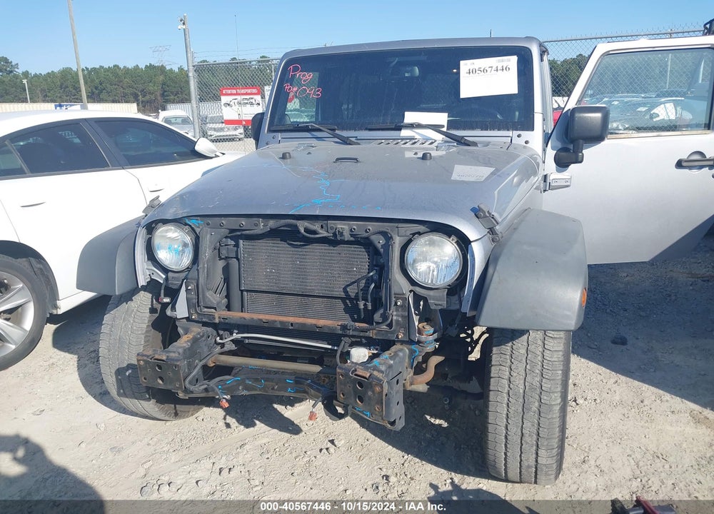 2014 JEEP WRANGLER UNLIMITED SPORT VIN: 1C4HJWDG6EL264033