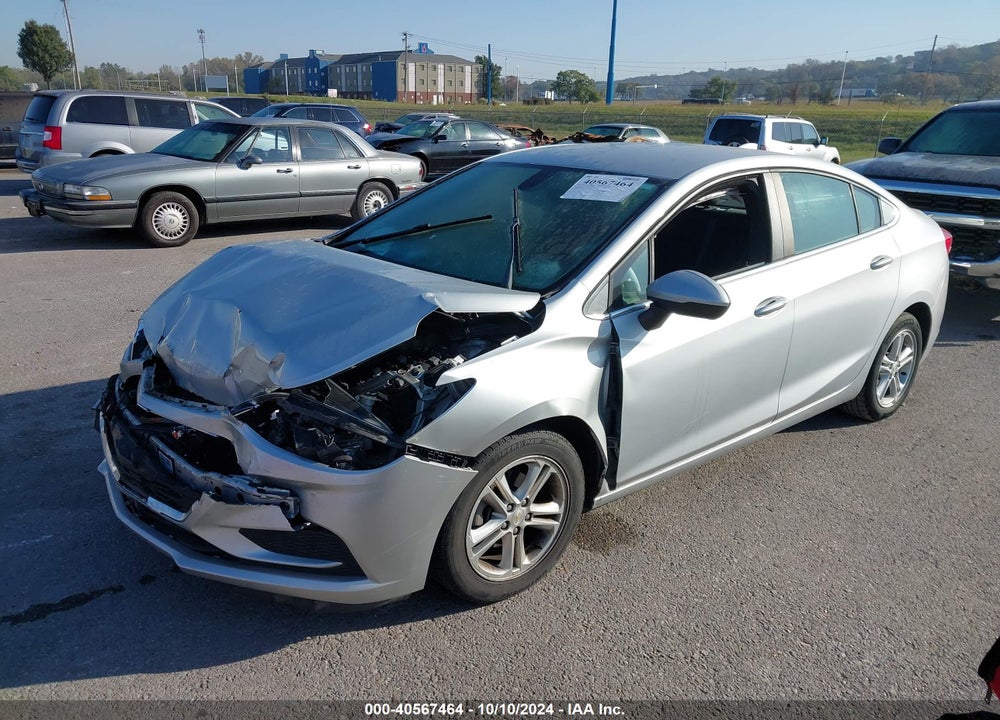 2017 CHEVROLET CRUZE LT AUTO VIN: 1G1BE5SM6H7229480