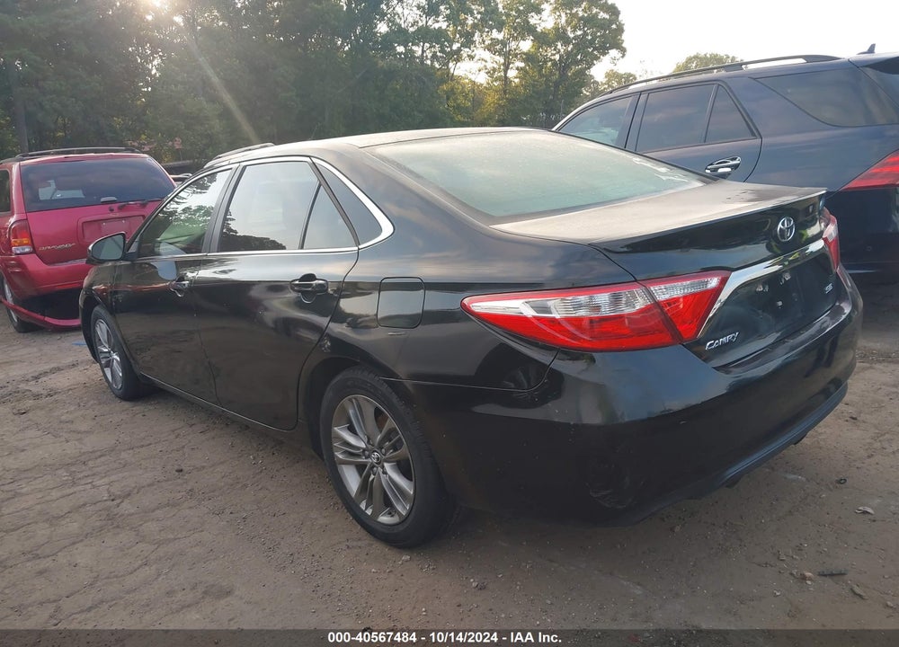 2016 TOYOTA CAMRY SE VIN: 4T1BF1FK9GU254231