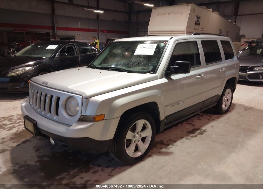 2012 JEEP PATRIOT LATITUDE VIN: 1C4NJPFA1CD639674