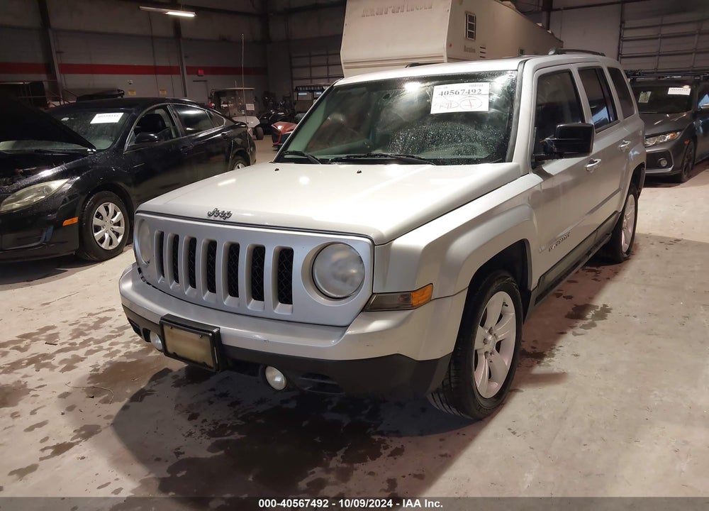 2012 JEEP PATRIOT LATITUDE VIN: 1C4NJPFA1CD639674