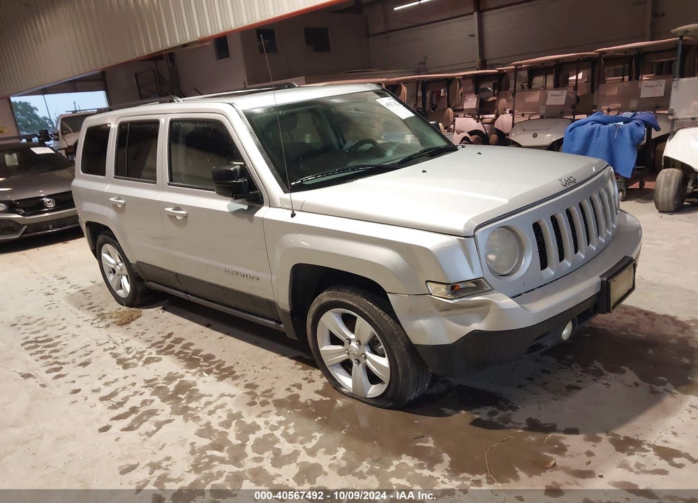 2012 JEEP PATRIOT LATITUDE VIN: 1C4NJPFA1CD639674