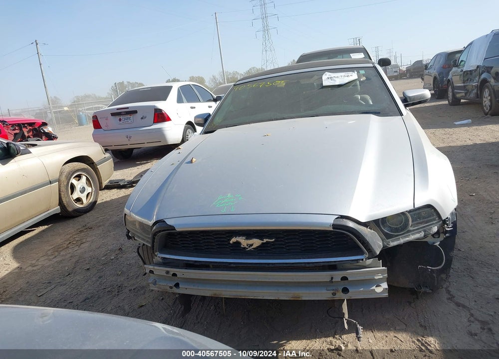 2013 FORD MUSTANG V6 PREMIUM VIN: 1ZVBP8EM8D5237212