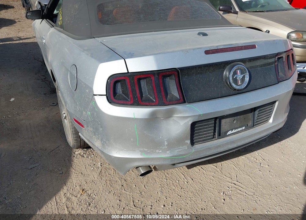 2013 FORD MUSTANG V6 PREMIUM VIN: 1ZVBP8EM8D5237212