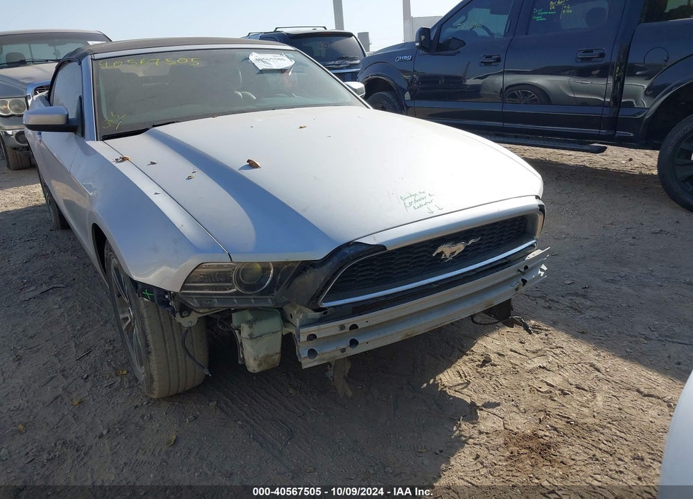 2013 FORD MUSTANG V6 PREMIUM VIN: 1ZVBP8EM8D5237212