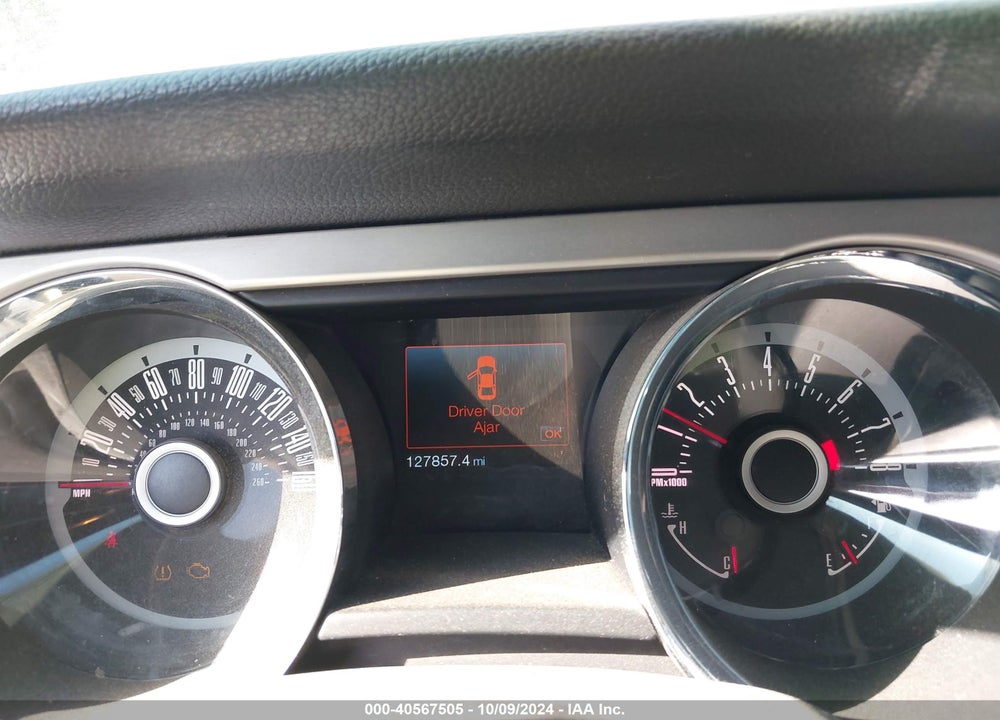 2013 FORD MUSTANG V6 PREMIUM VIN: 1ZVBP8EM8D5237212