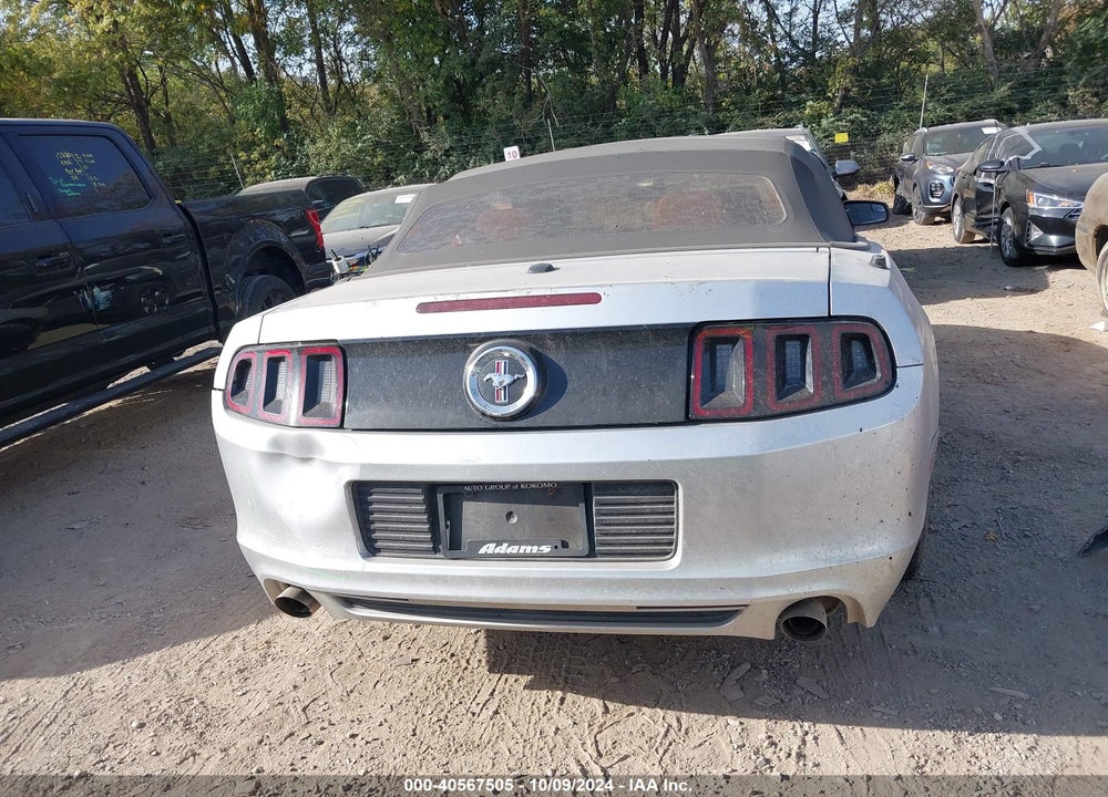 2013 FORD MUSTANG V6 PREMIUM VIN: 1ZVBP8EM8D5237212