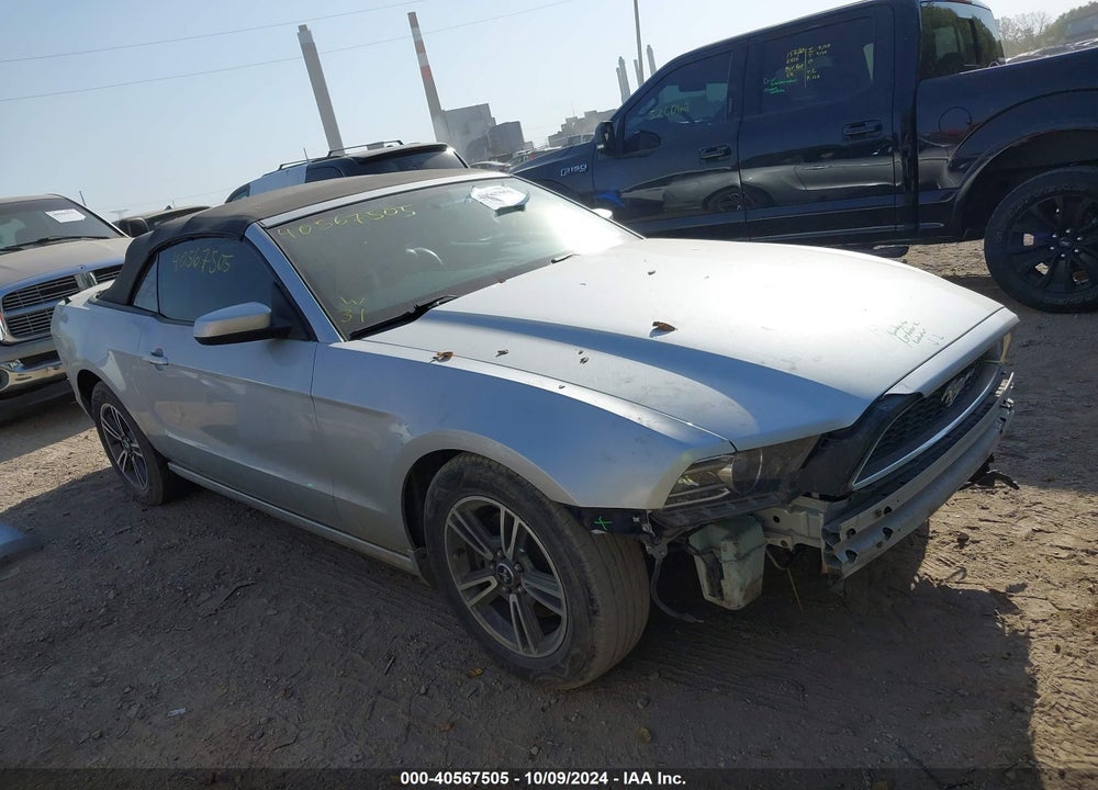 2013 FORD MUSTANG V6 PREMIUM VIN: 1ZVBP8EM8D5237212