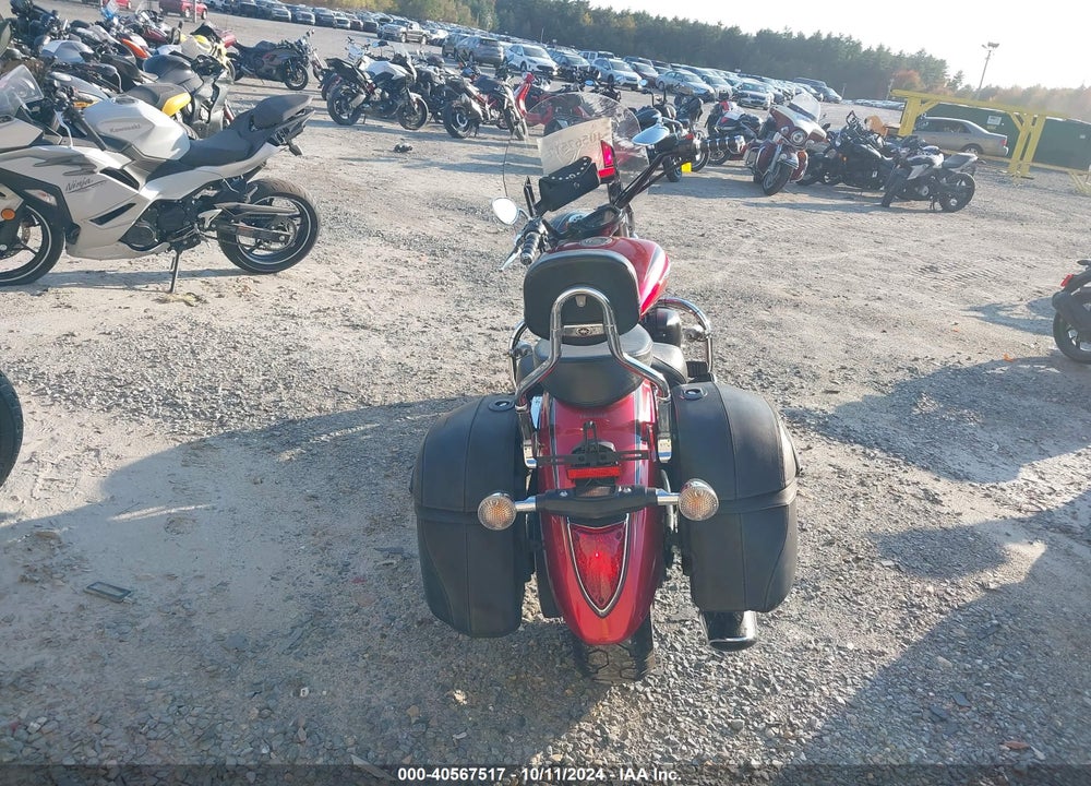 2013 YAMAHA XVS1300 CT/CFD VIN: JYAVP32E0DA001981