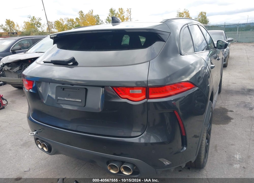 2020 JAGUAR F-PACE SVR P550 AWD AUTOMATIC VIN: SADCZ2EE1LA656813