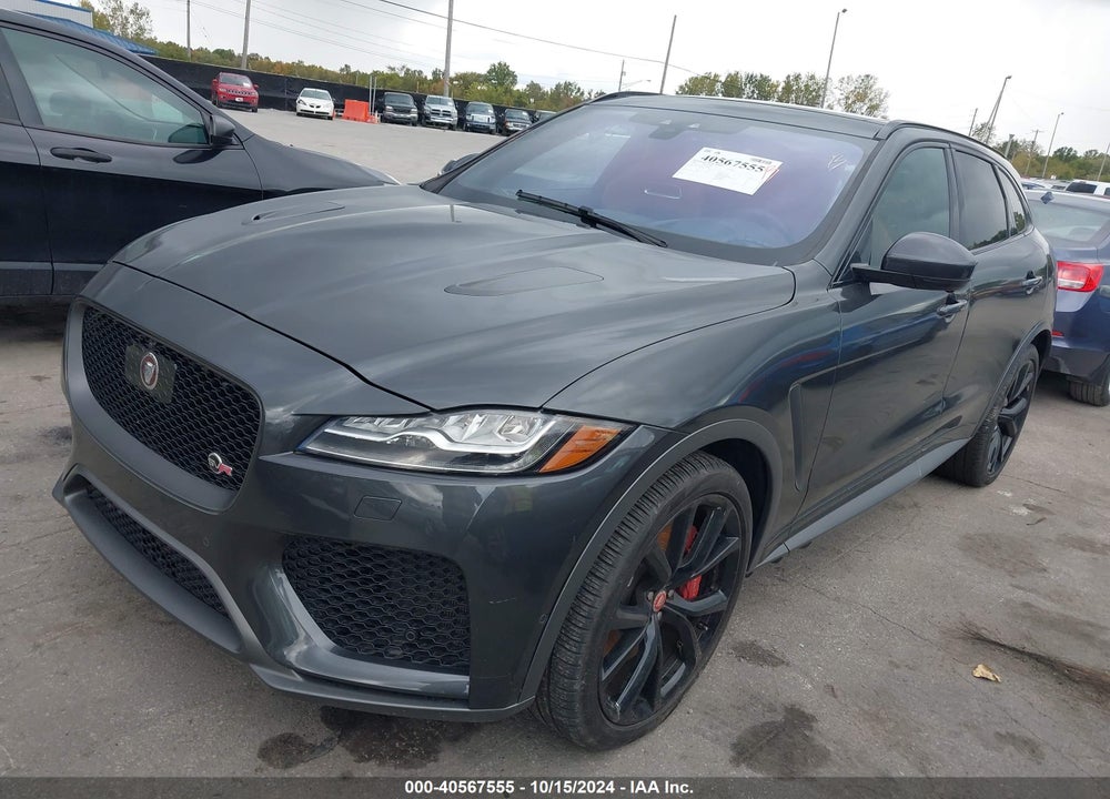 2020 JAGUAR F-PACE SVR P550 AWD AUTOMATIC VIN: SADCZ2EE1LA656813