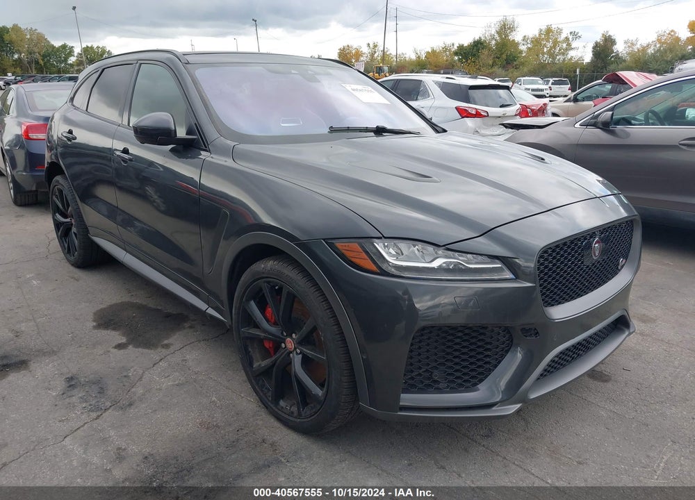 2020 JAGUAR F-PACE SVR P550 AWD AUTOMATIC VIN: SADCZ2EE1LA656813