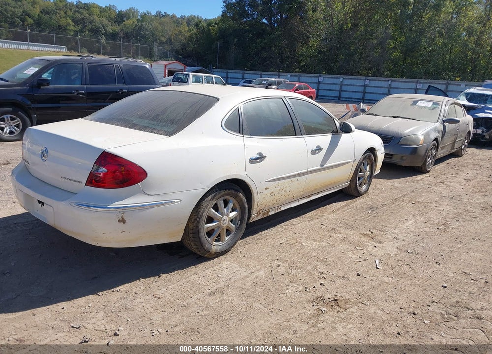 2008 BUICK LACROSSE CXL VIN: 2G4WD582281203758