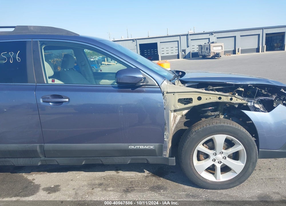 2013 SUBARU OUTBACK 2.5I PREMIUM VIN: 4S4BRBCC9D3233407