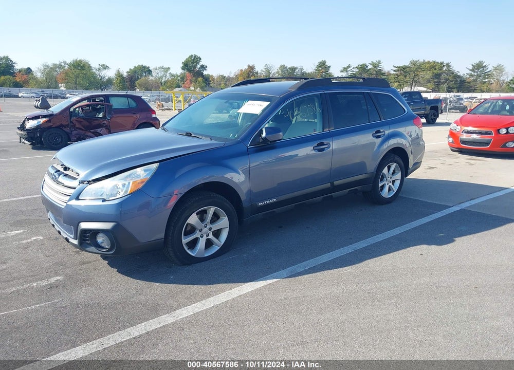 2013 SUBARU OUTBACK 2.5I PREMIUM VIN: 4S4BRBCC9D3233407