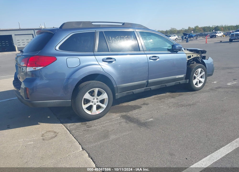 2013 SUBARU OUTBACK 2.5I PREMIUM VIN: 4S4BRBCC9D3233407