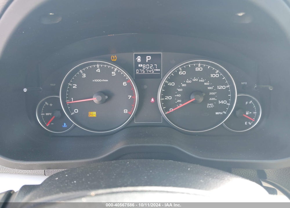 2013 SUBARU OUTBACK 2.5I PREMIUM VIN: 4S4BRBCC9D3233407