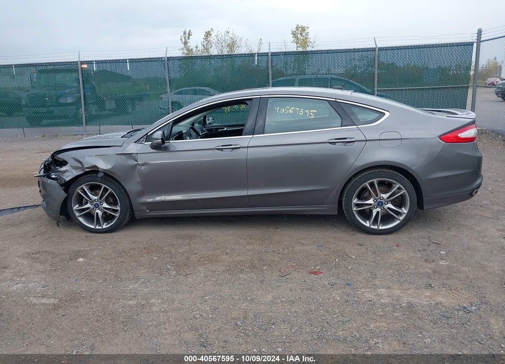 2013 FORD FUSION TITANIUM VIN: 3FA6P0K92DR320420