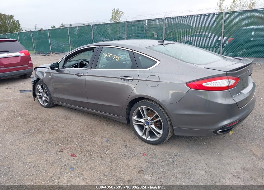 2013 FORD FUSION TITANIUM VIN: 3FA6P0K92DR320420