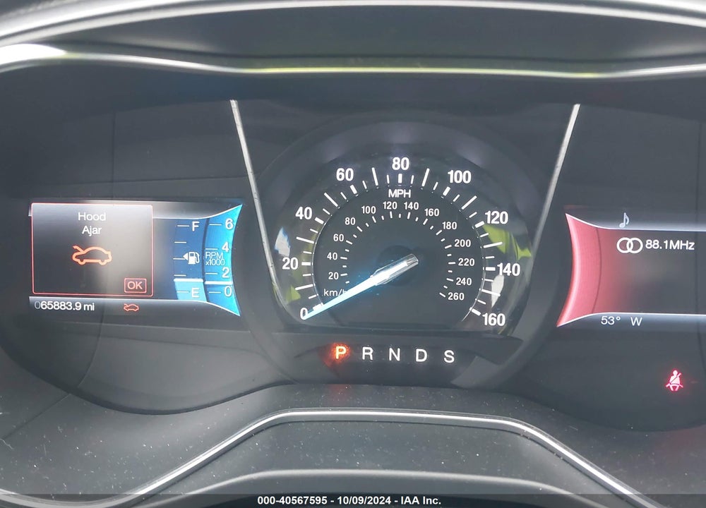 2013 FORD FUSION TITANIUM VIN: 3FA6P0K92DR320420