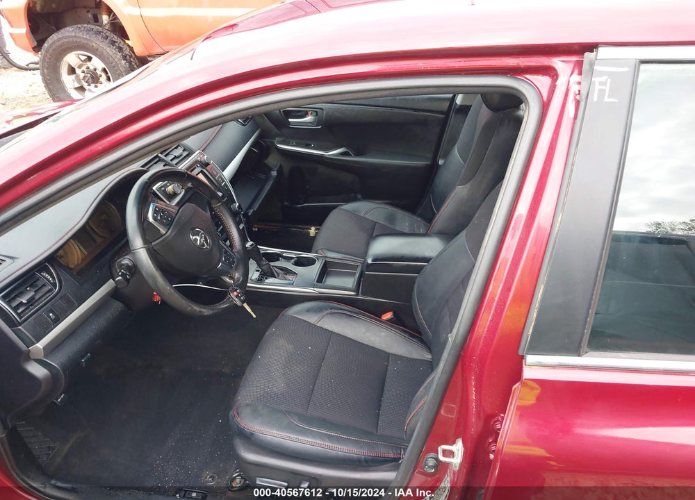 2016 TOYOTA CAMRY SE VIN: 4T1BF1FK5GU577496