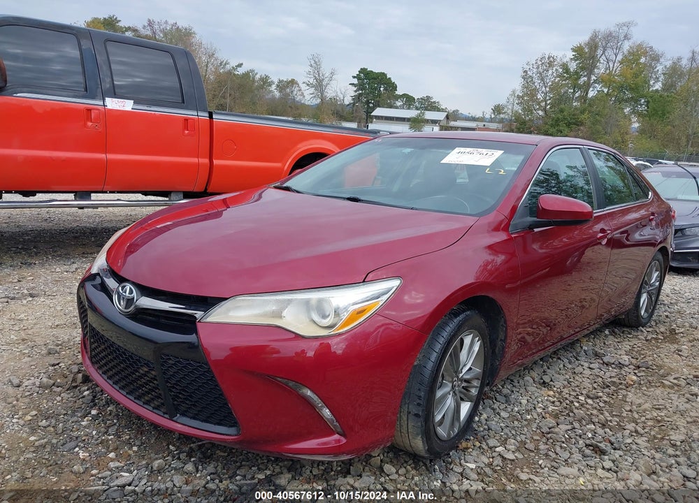 2016 TOYOTA CAMRY SE VIN: 4T1BF1FK5GU577496