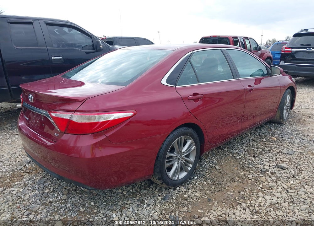 2016 TOYOTA CAMRY SE VIN: 4T1BF1FK5GU577496