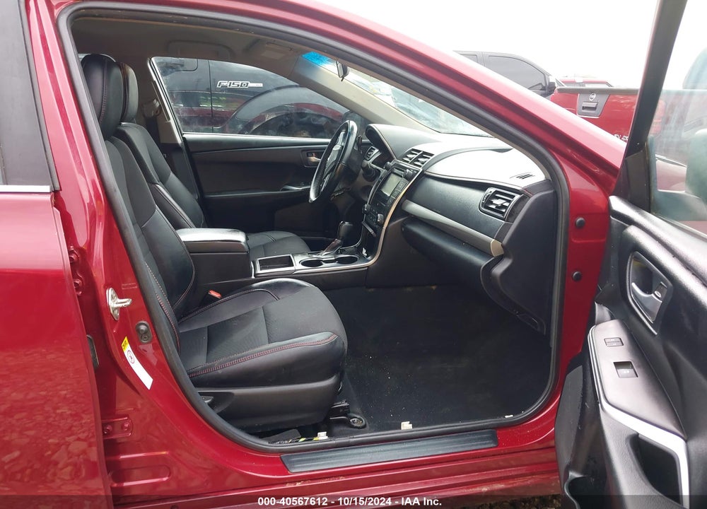 2016 TOYOTA CAMRY SE VIN: 4T1BF1FK5GU577496