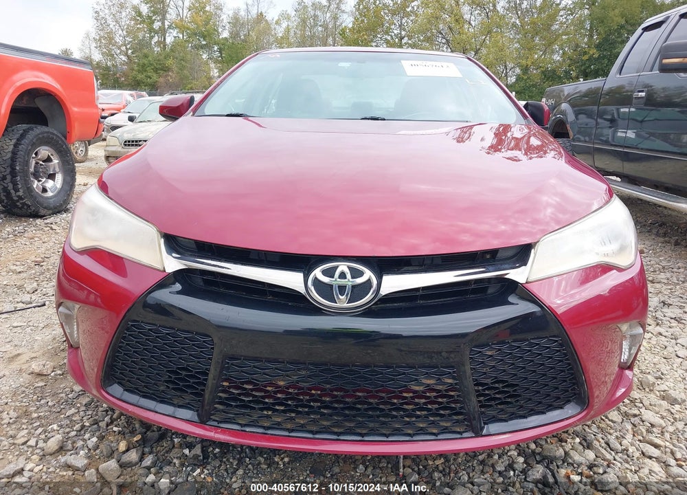 2016 TOYOTA CAMRY SE VIN: 4T1BF1FK5GU577496