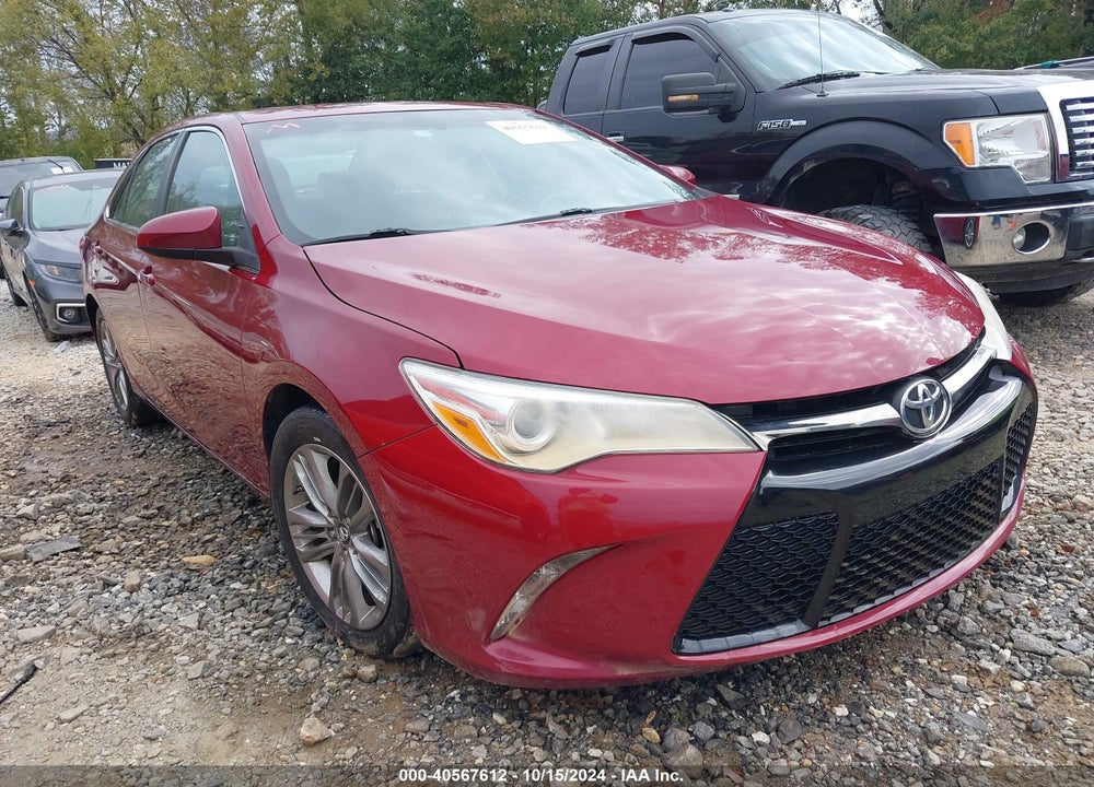 2016 TOYOTA CAMRY SE VIN: 4T1BF1FK5GU577496