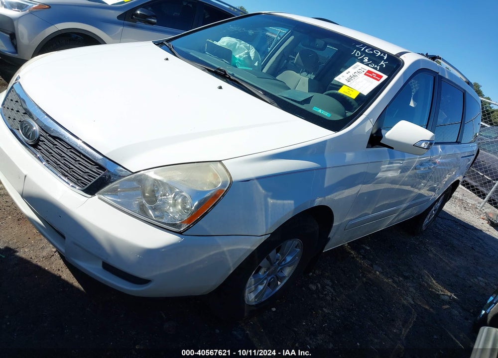 2012 KIA SEDONA LX VIN: KNDMG4C70C6464694