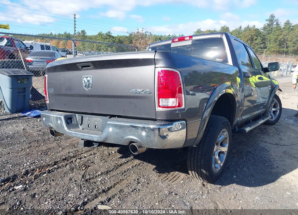2018 RAM 1500 LAIE  4X4 5'7 BOX VIN: 1C6RR7NM1JS315274