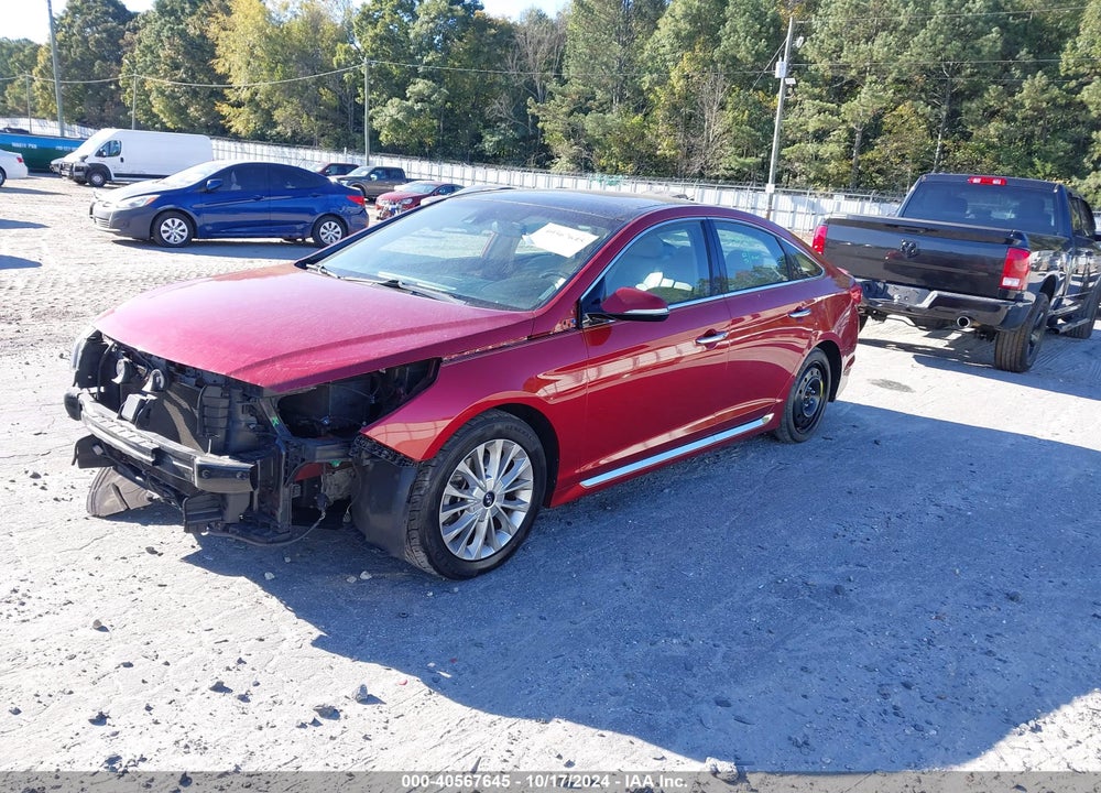 2015 HYUNDAI SONATA LIMITED VIN: 5NPE34AF8FH066427
