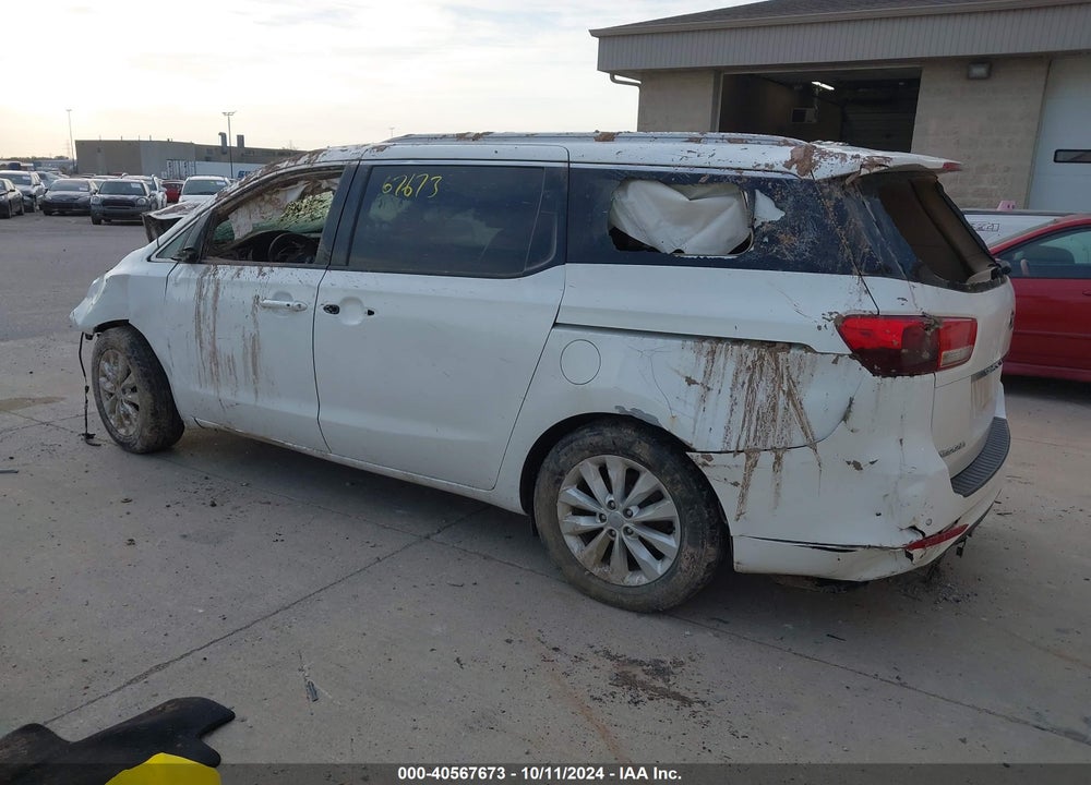 2017 KIA SEDONA EX VIN: KNDMC5C19H6264479