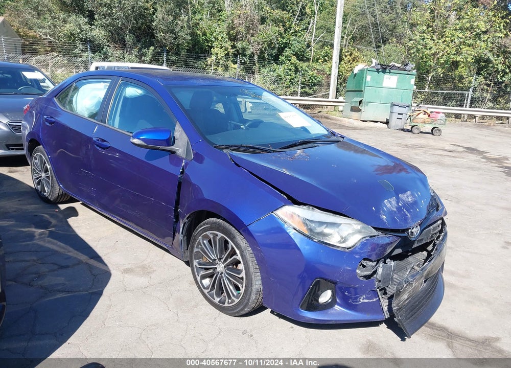 2015 TOYOTA COROLLA S PLUS VIN: 5YFBURHE2FP354294