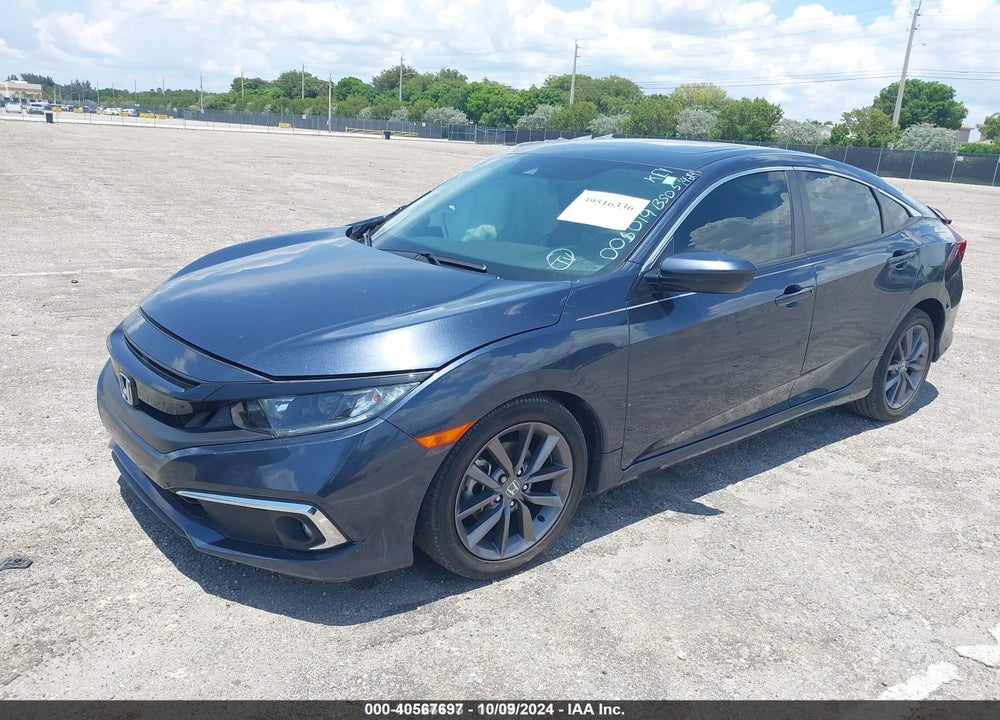 2021 HONDA CIVIC EX-L VIN: 19XFC1F7XME005019