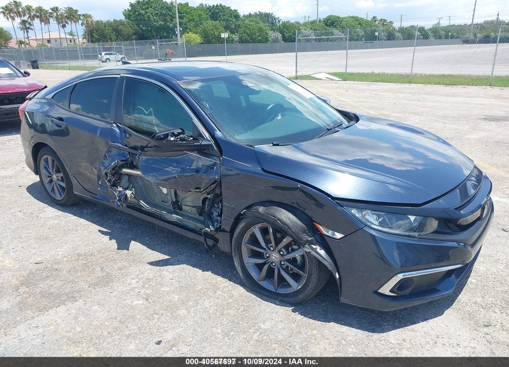 2021 HONDA CIVIC EX-L VIN: 19XFC1F7XME005019