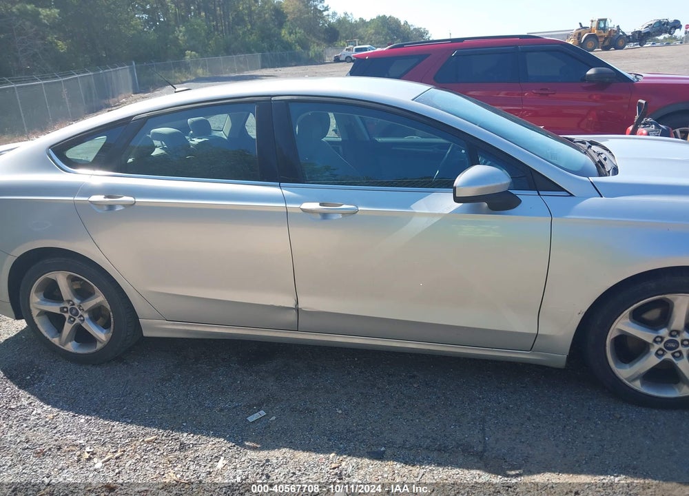 2016 FORD FUSION S VIN: 3FA6P0G76GR350838