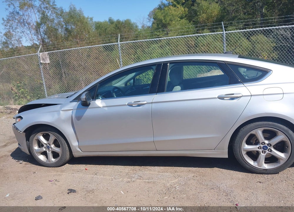 2016 FORD FUSION S VIN: 3FA6P0G76GR350838