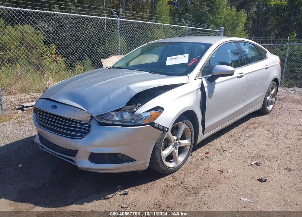 2016 FORD FUSION S VIN: 3FA6P0G76GR350838