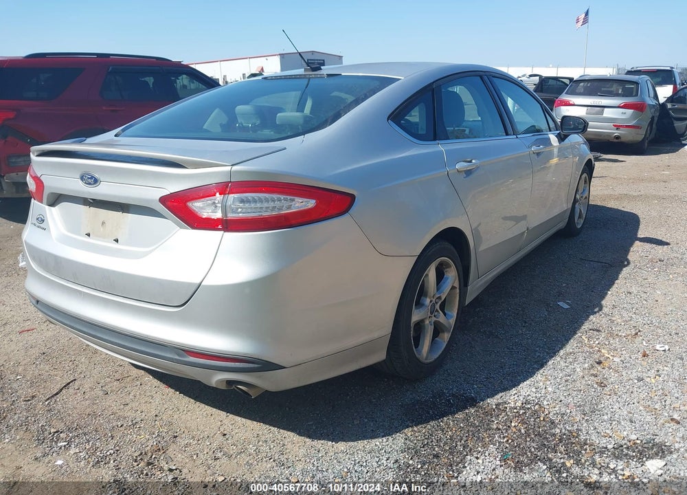 2016 FORD FUSION S VIN: 3FA6P0G76GR350838