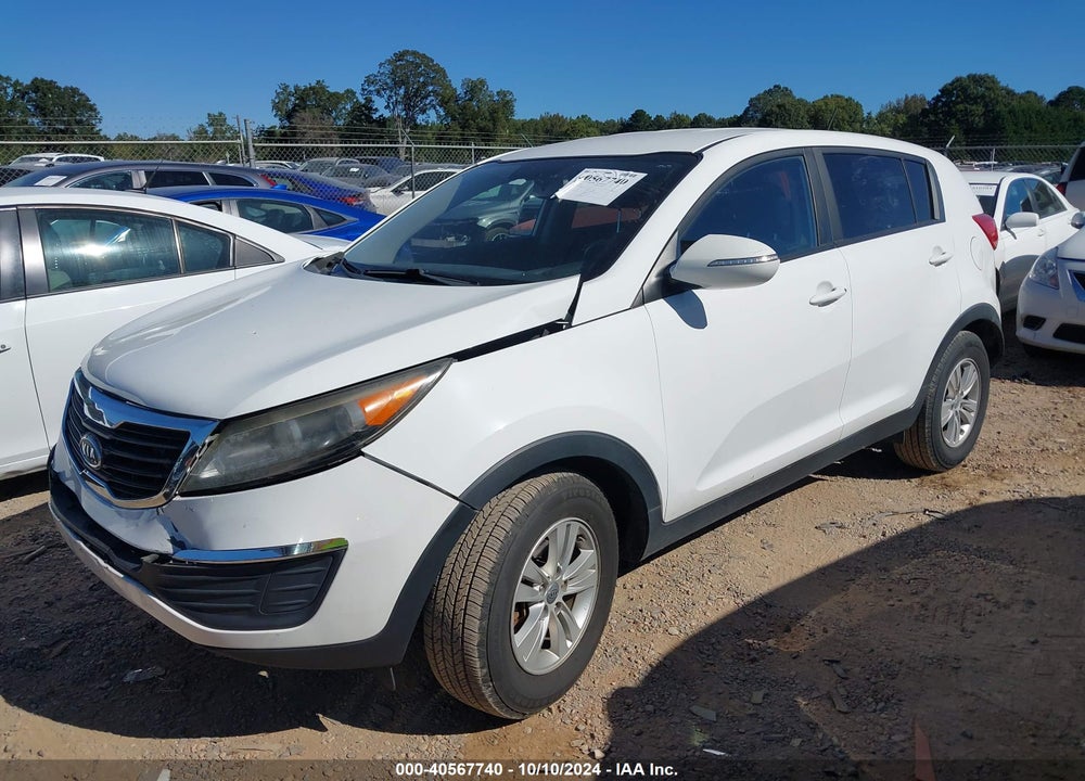 2011 KIA SPORTAGE LX VIN: KNDPB3A25B7085728