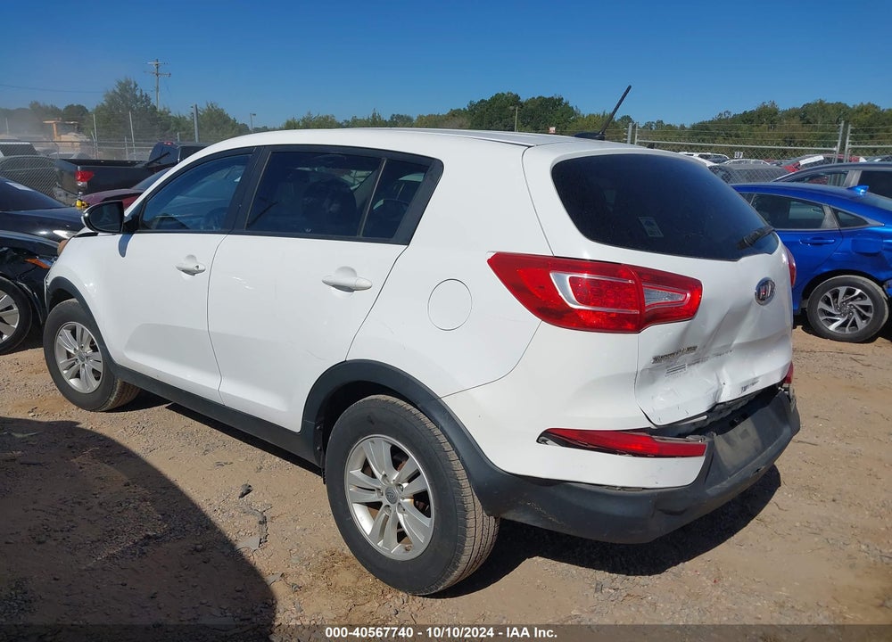 2011 KIA SPORTAGE LX VIN: KNDPB3A25B7085728